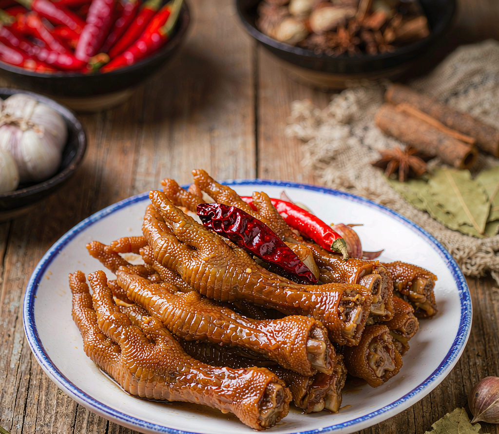 卤鸡爪
